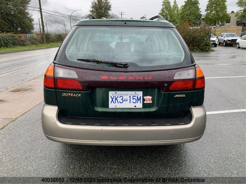 4S3BH675116615340 2001 SUBARU LEGACY photo no. 6
