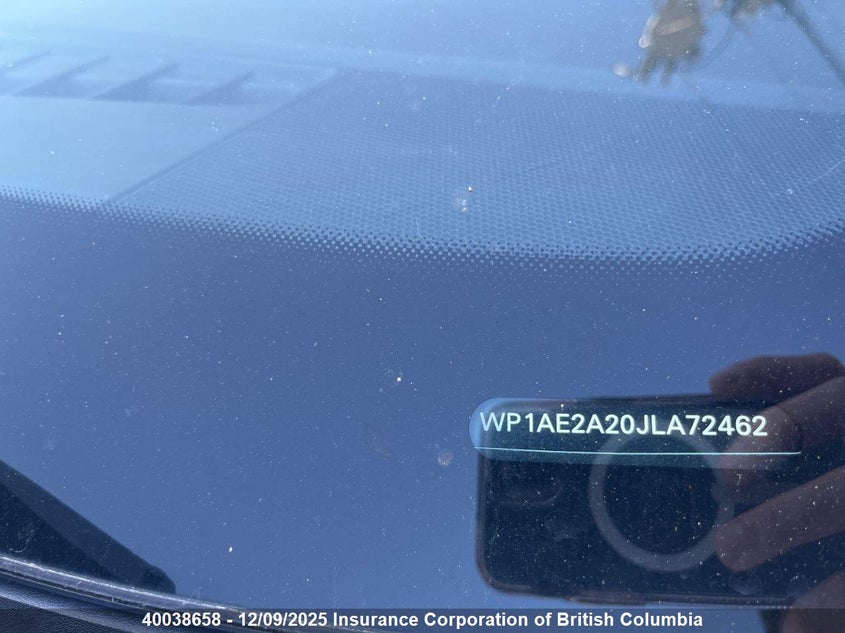 WP1AE2A20JLA72462 2018 PORSCHE CAYENNE photo no. 5