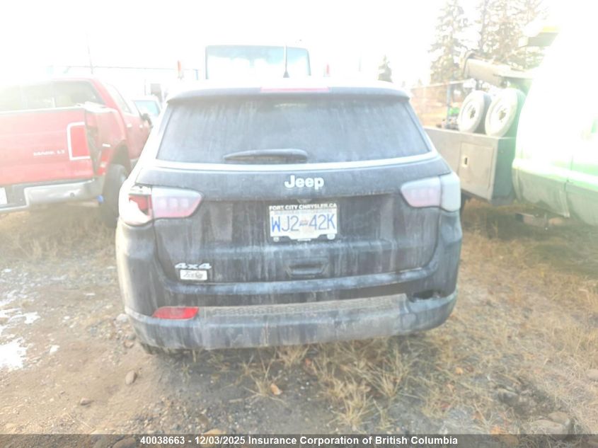 2025 Jeep Compass Sport VIN: 3C4NJDAN0ST506857 Lot: 40038663