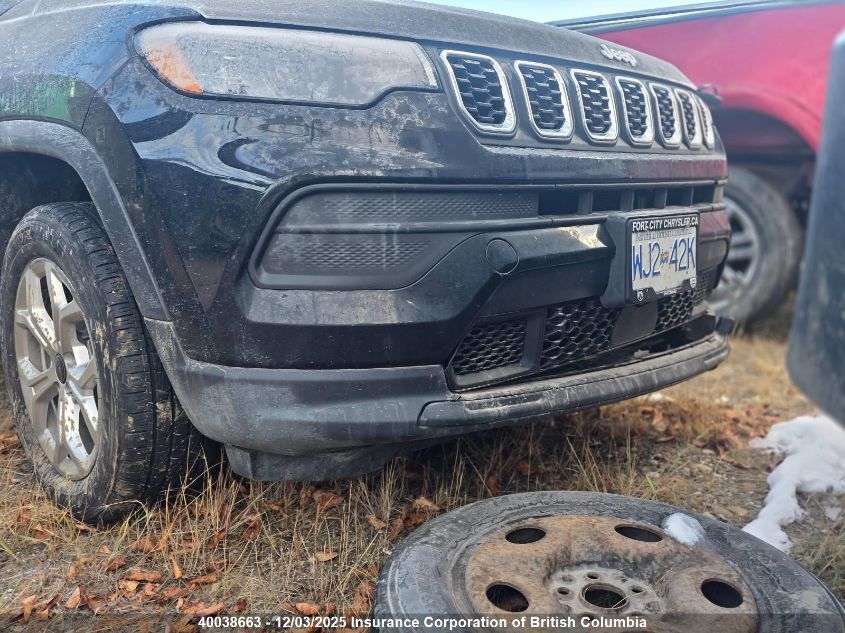 2025 Jeep Compass Sport VIN: 3C4NJDAN0ST506857 Lot: 40038663