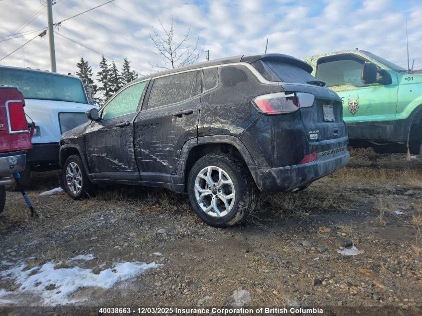 2025 Jeep Compass Sport VIN: 3C4NJDAN0ST506857 Lot: 40038663