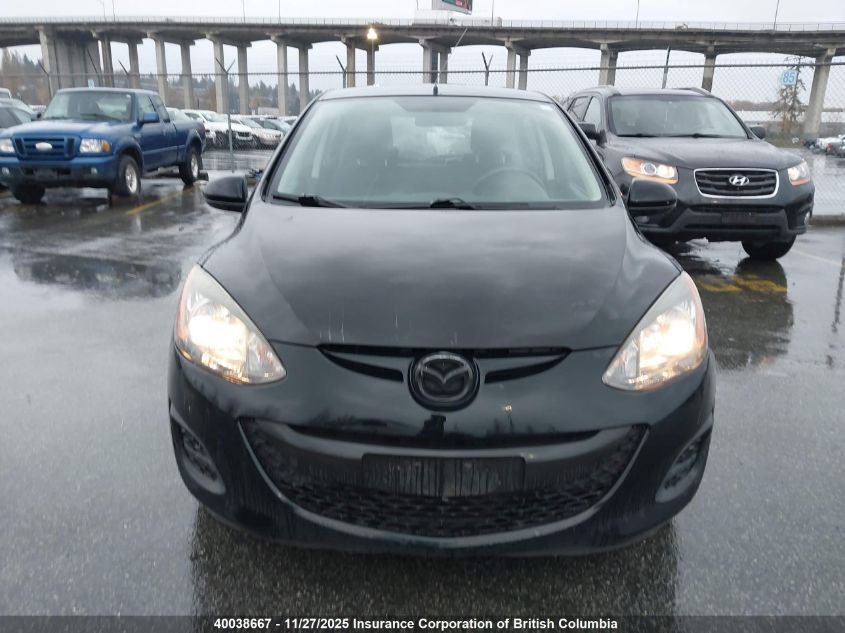 2011 Mazda Mazda2 VIN: JM1DE1HY1B0112733 Lot: 40038667