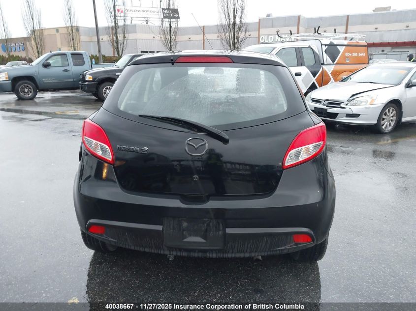 2011 Mazda Mazda2 VIN: JM1DE1HY1B0112733 Lot: 40038667