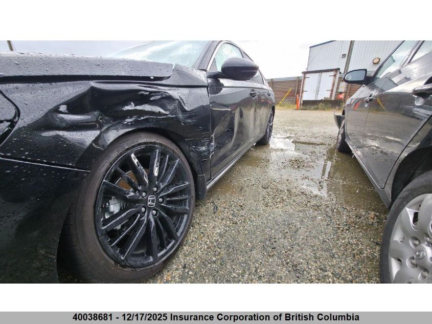 2025 Honda Accord Touring Hybrid VIN: 1HGCY2F80SA801752 Lot: 40038681