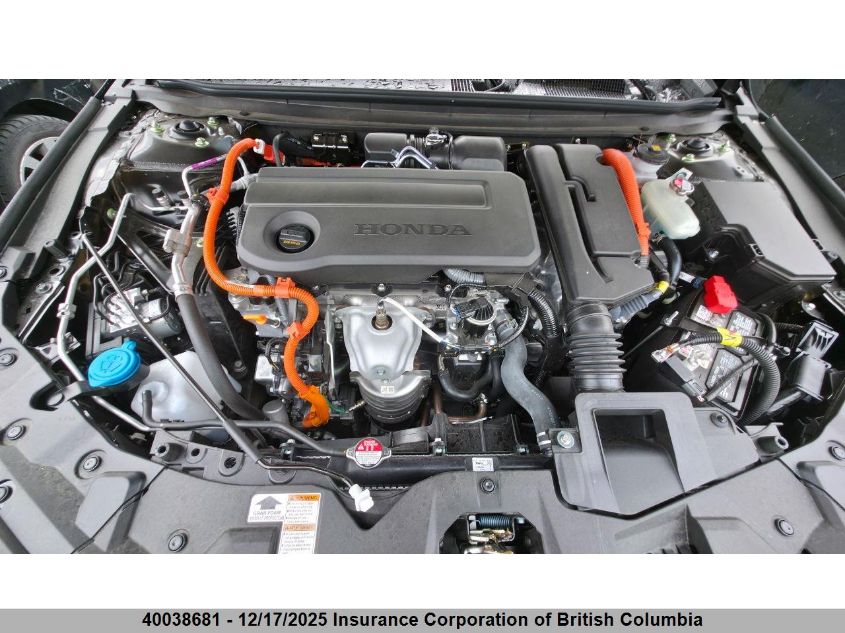 2025 Honda Accord Touring Hybrid VIN: 1HGCY2F80SA801752 Lot: 40038681