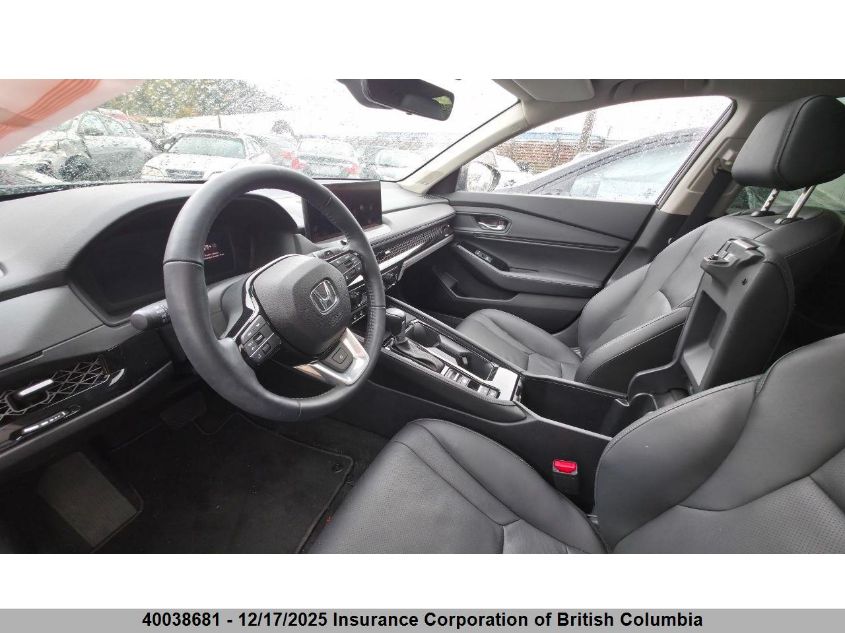 2025 Honda Accord Touring Hybrid VIN: 1HGCY2F80SA801752 Lot: 40038681