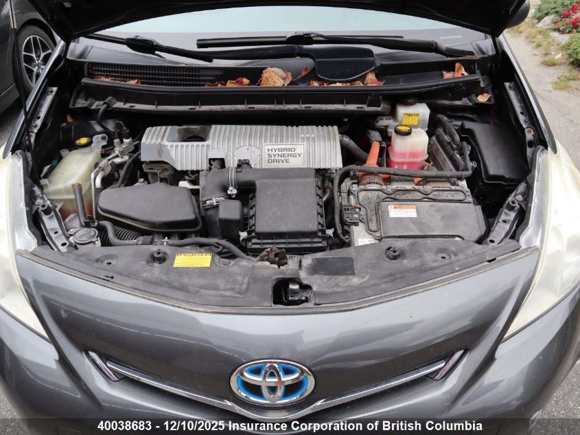 2013 Toyota Prius VIN: JTDZN3EU4D3191447 Lot: 40038683