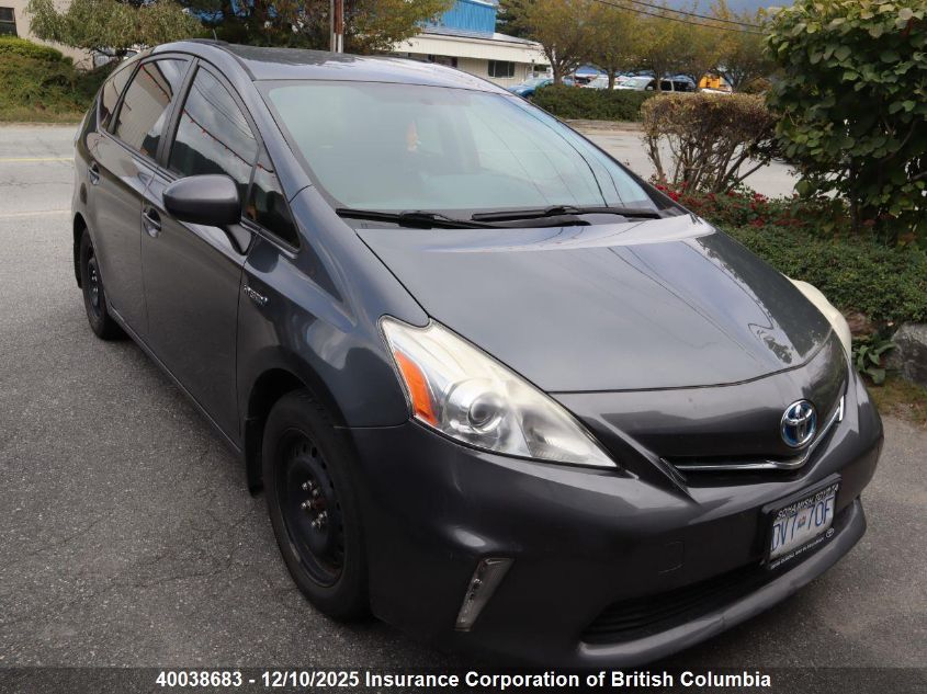 2013 Toyota Prius VIN: JTDZN3EU4D3191447 Lot: 40038683