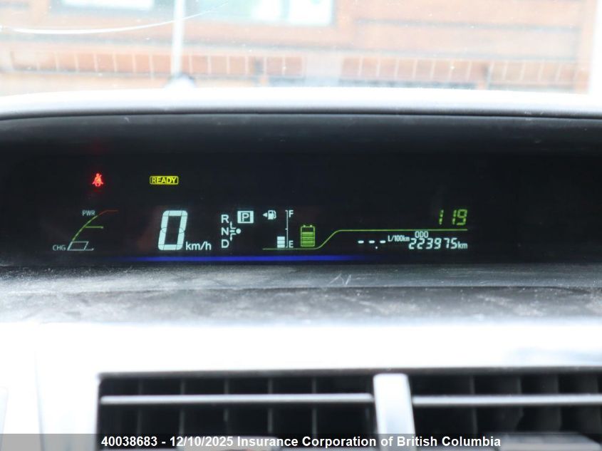 2013 Toyota Prius VIN: JTDZN3EU4D3191447 Lot: 40038683