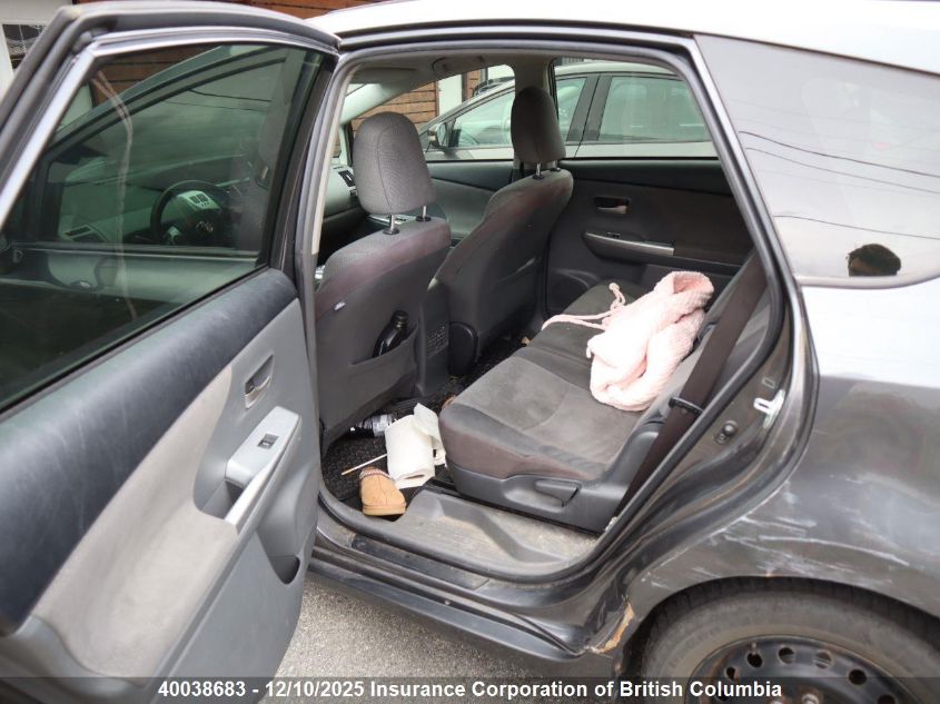 2013 Toyota Prius VIN: JTDZN3EU4D3191447 Lot: 40038683