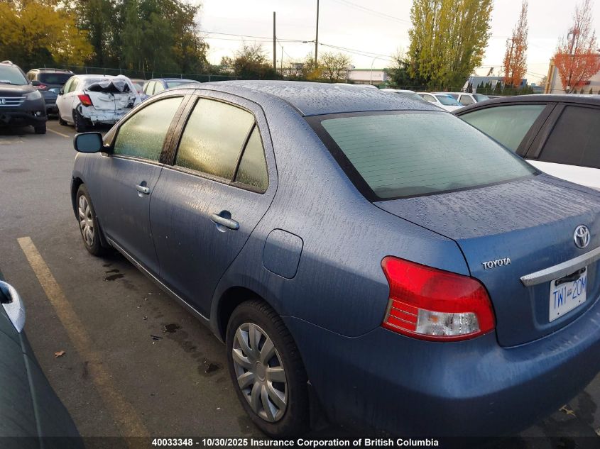 2008 Toyota Yaris VIN: JTDBT923081263686 Lot: 40033348