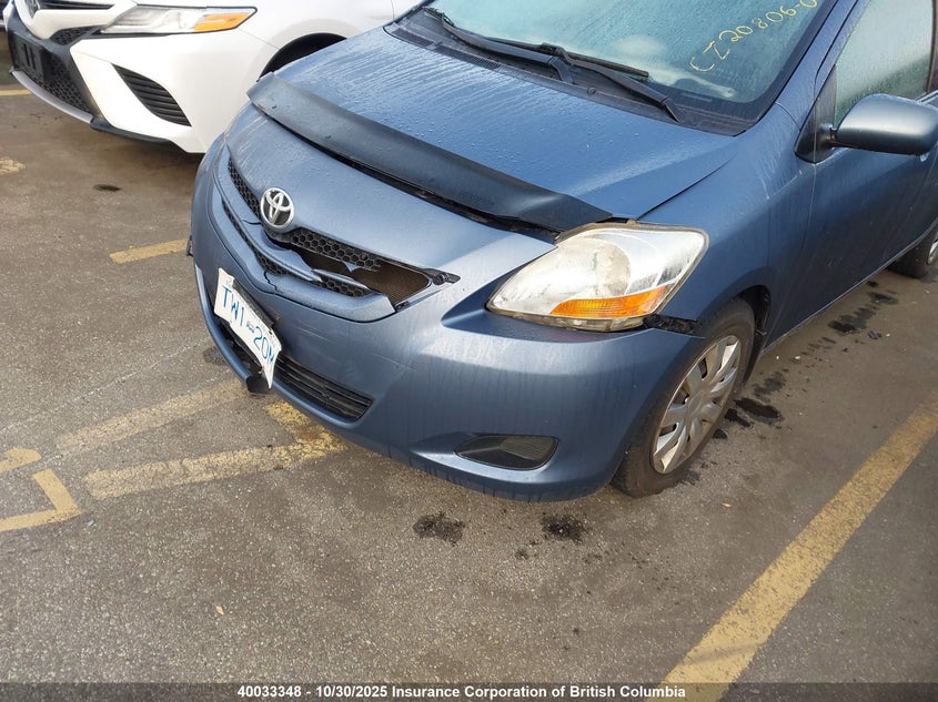 2008 Toyota Yaris VIN: JTDBT923081263686 Lot: 40033348