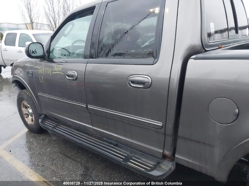 2003 Ford F150 VIN: 1FTRW08L33KC79344 Lot: 40038728