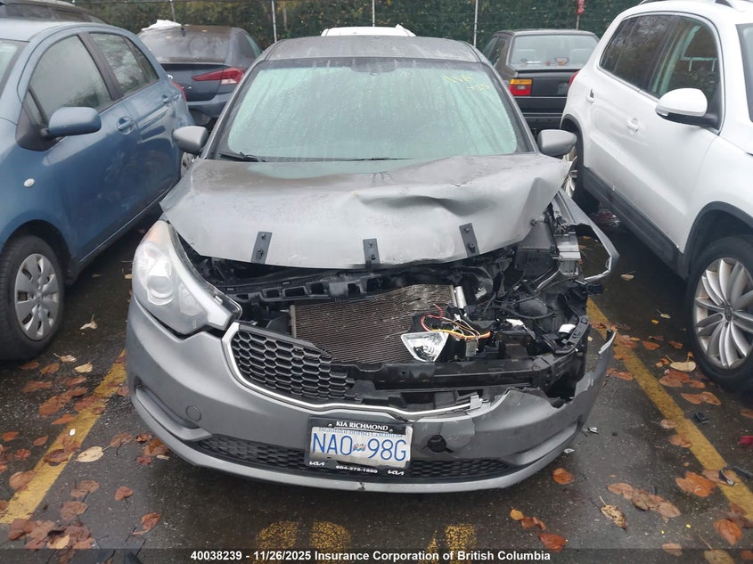 2016 Kia Forte Lx VIN: KNAFK4A68G5529821 Lot: 40038239