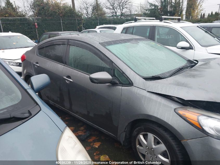 2016 Kia Forte Lx VIN: KNAFK4A68G5529821 Lot: 40038239