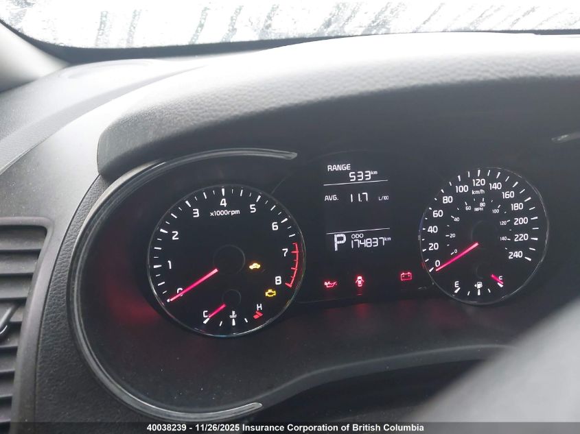 2016 Kia Forte Lx VIN: KNAFK4A68G5529821 Lot: 40038239