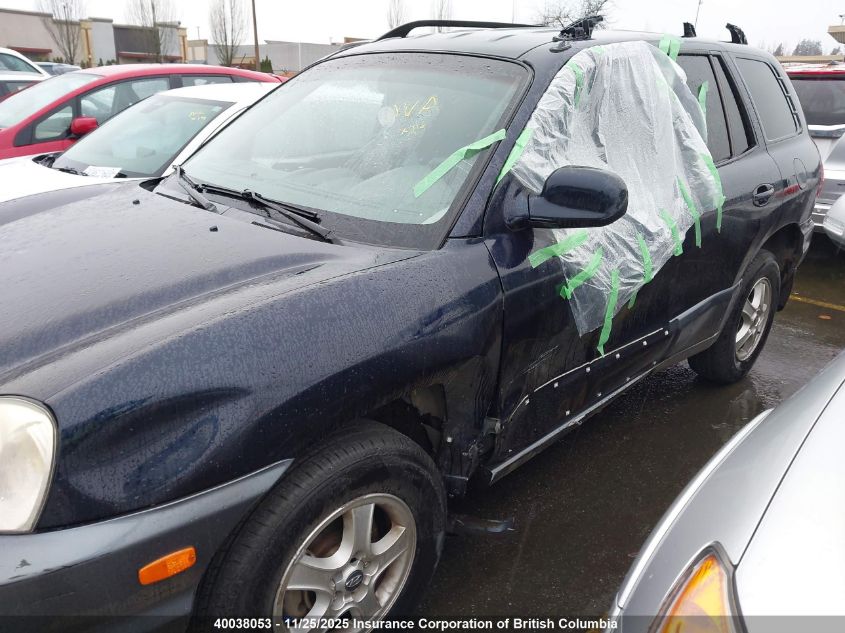 2004 Hyundai Santa Fe VIN: KM8SB13D04U595188 Lot: 40038053