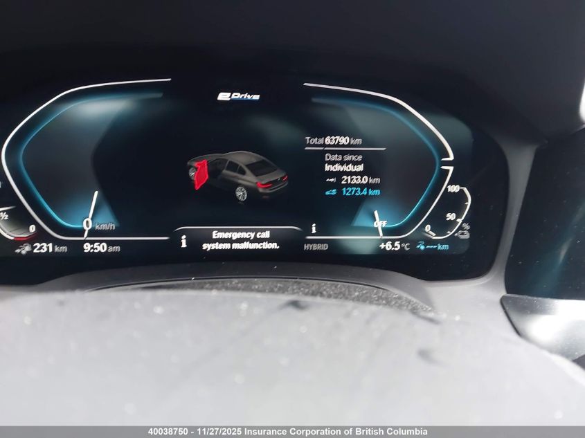 2022 BMW 330E VIN: WBA5P9C07NFM04321 Lot: 40038750