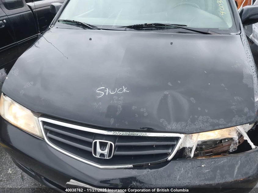 2003 Honda Odyssey Exl VIN: 2HKRL18943H015048 Lot: 40038762
