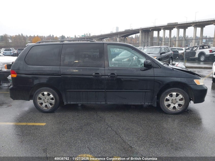 2003 Honda Odyssey Exl VIN: 2HKRL18943H015048 Lot: 40038762