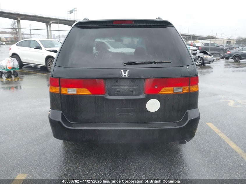 2003 Honda Odyssey Exl VIN: 2HKRL18943H015048 Lot: 40038762