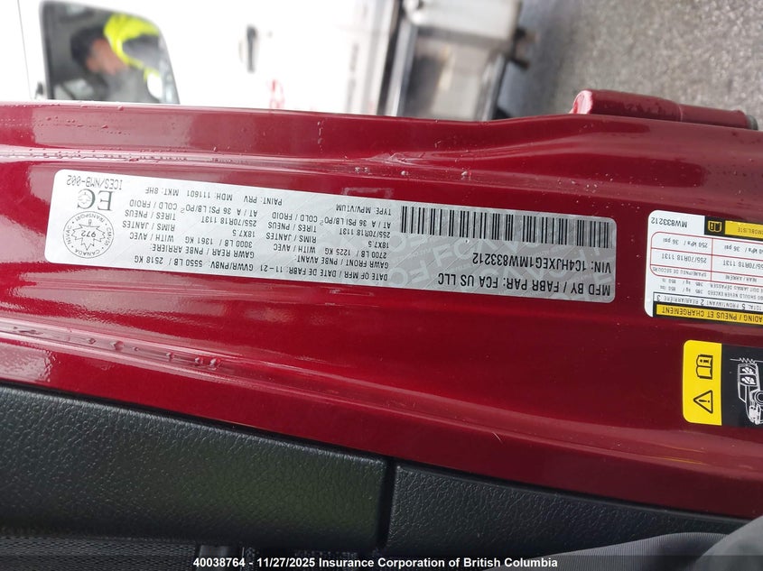 1C4HJXEG1MW833212 2021 JEEP WRANGLER photo no. 9