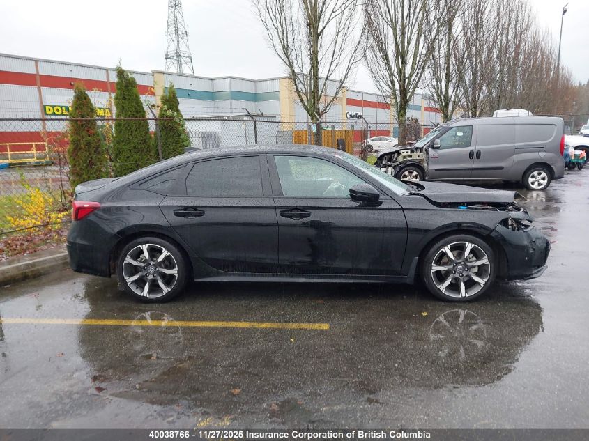 2025 Honda Civic VIN: 2HGFE4F82SH010366 Lot: 40038766