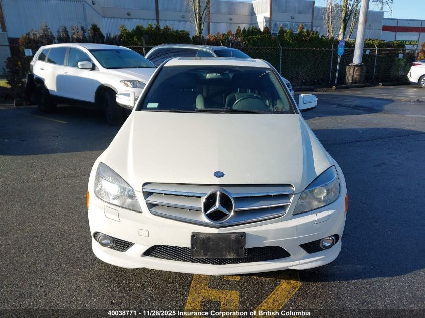 2009 Mercedes-Benz C 300 4Matic VIN: WDDGF81X49F198508 Lot: 40038771
