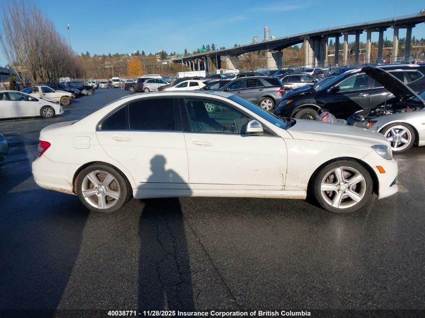 2009 Mercedes-Benz C 300 4Matic VIN: WDDGF81X49F198508 Lot: 40038771