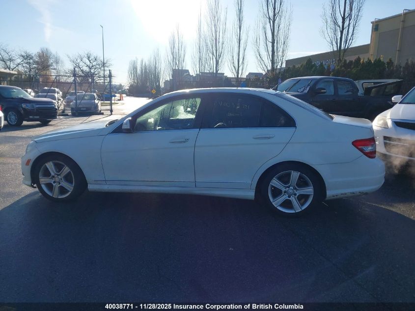 2009 Mercedes-Benz C 300 4Matic VIN: WDDGF81X49F198508 Lot: 40038771