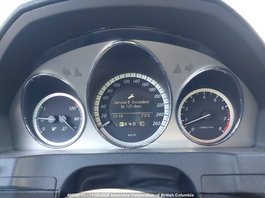 2009 Mercedes-Benz C 300 4Matic VIN: WDDGF81X49F198508 Lot: 40038771