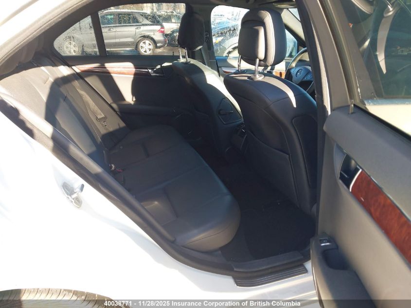 2009 Mercedes-Benz C 300 4Matic VIN: WDDGF81X49F198508 Lot: 40038771