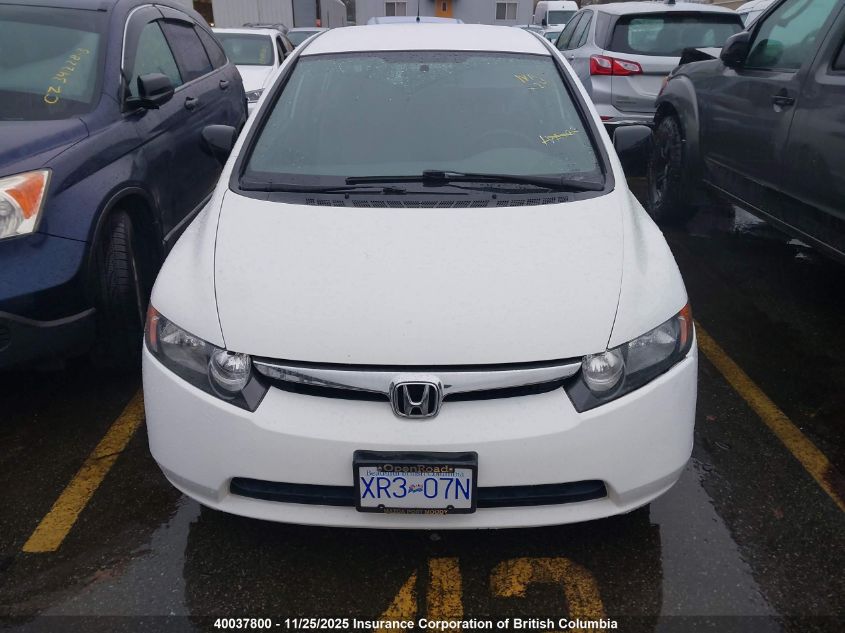 2008 Honda Civic Dx-G VIN: 2HGFA16468H109188 Lot: 40037800