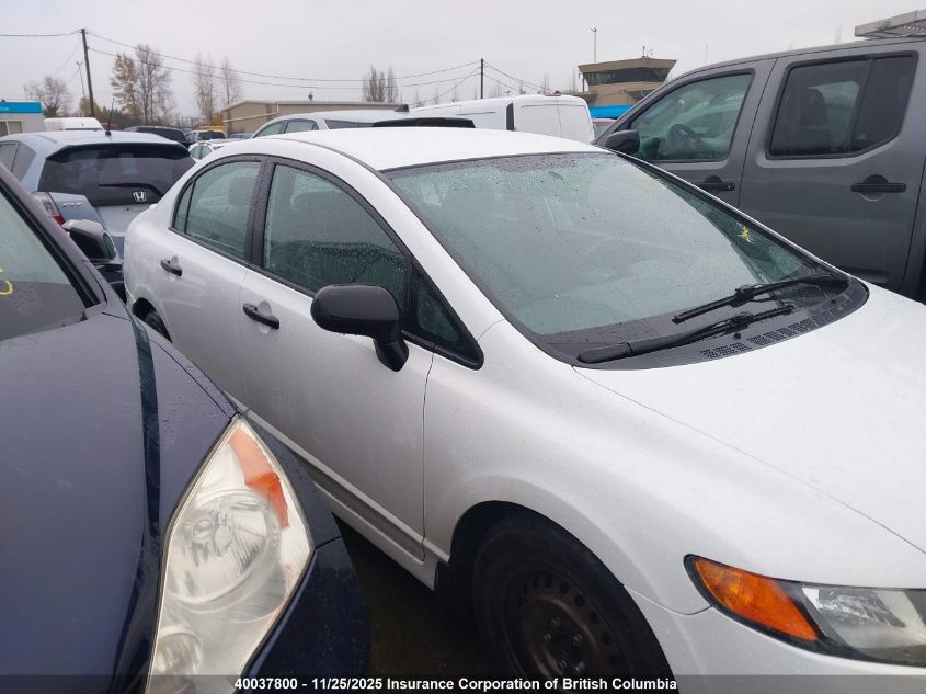 2008 Honda Civic Dx-G VIN: 2HGFA16468H109188 Lot: 40037800