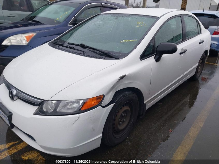 2008 Honda Civic Dx-G VIN: 2HGFA16468H109188 Lot: 40037800