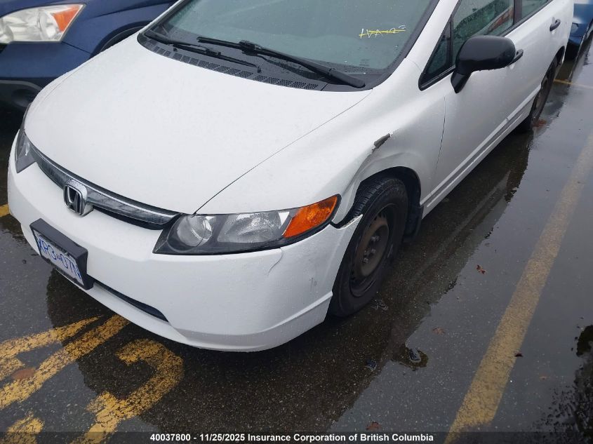 2008 Honda Civic Dx-G VIN: 2HGFA16468H109188 Lot: 40037800