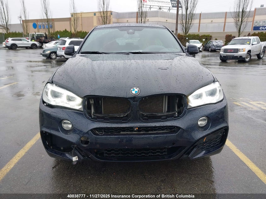 2016 BMW X6 VIN: 5UXKU2C57G0N79853 Lot: 40038777