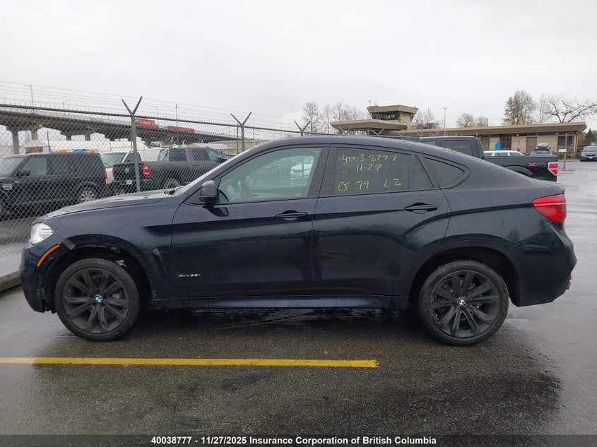2016 BMW X6 VIN: 5UXKU2C57G0N79853 Lot: 40038777