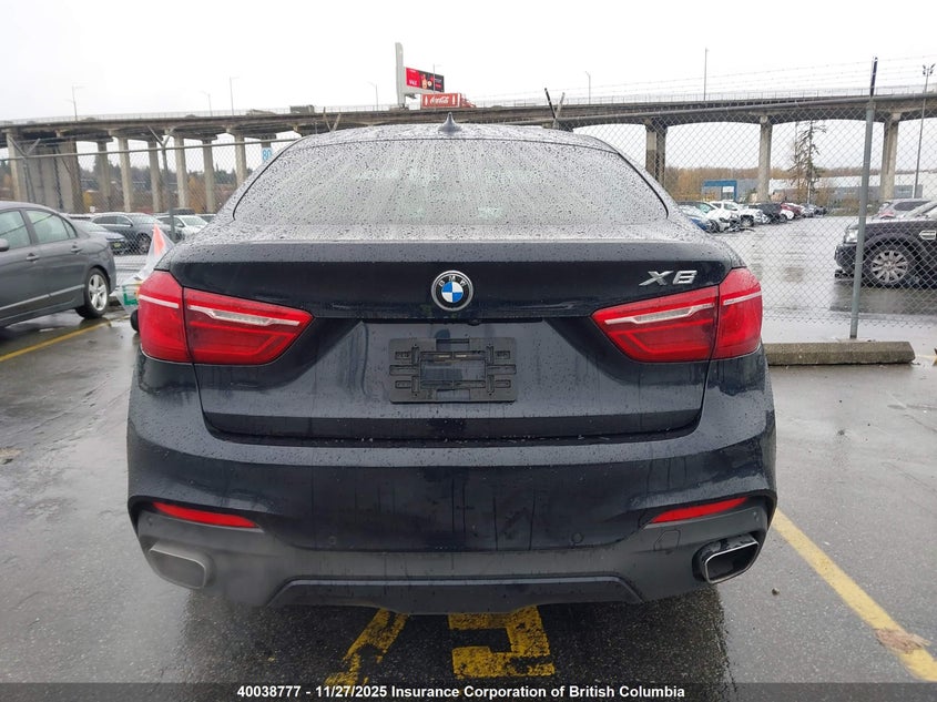 2016 BMW X6 VIN: 5UXKU2C57G0N79853 Lot: 40038777