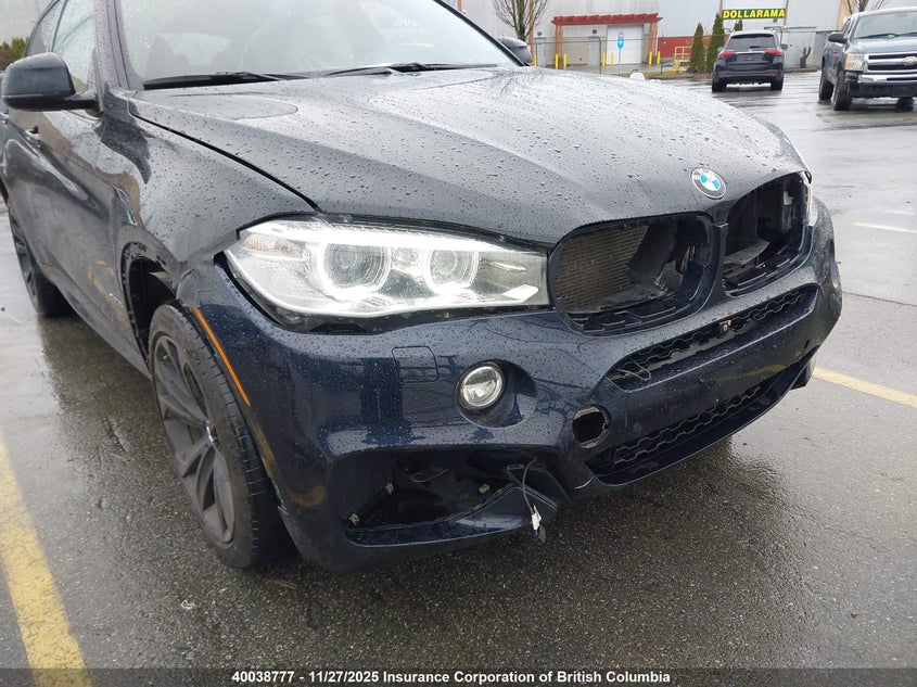 2016 BMW X6 VIN: 5UXKU2C57G0N79853 Lot: 40038777