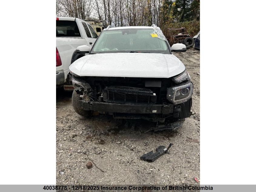 2021 Hyundai Venue VIN: KMHRC8A31MU101371 Lot: 40038778