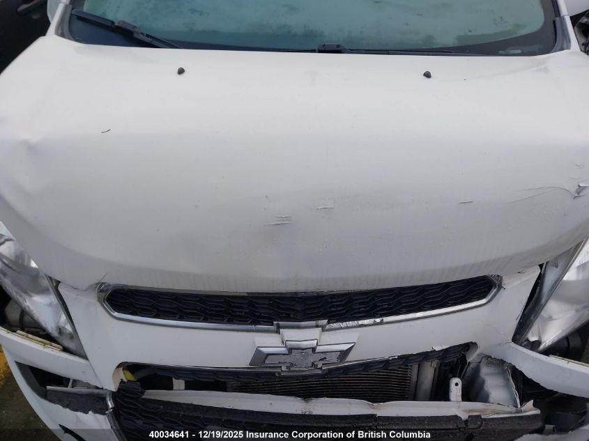 2015 Chevrolet Spark 1Lt VIN: KL8CD6S95FC755578 Lot: 40034641