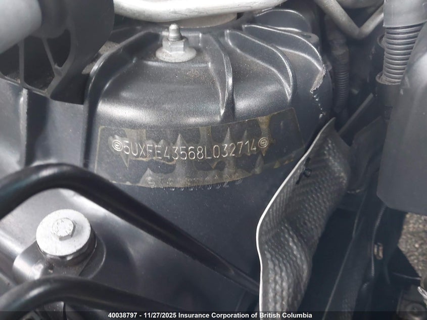 2008 BMW X5 VIN: 5UXFE43568L032714 Lot: 40038797