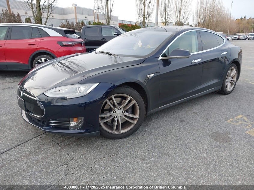 5YJSA1H19EFP32743 2014 TESLA MODEL S photo no. 2