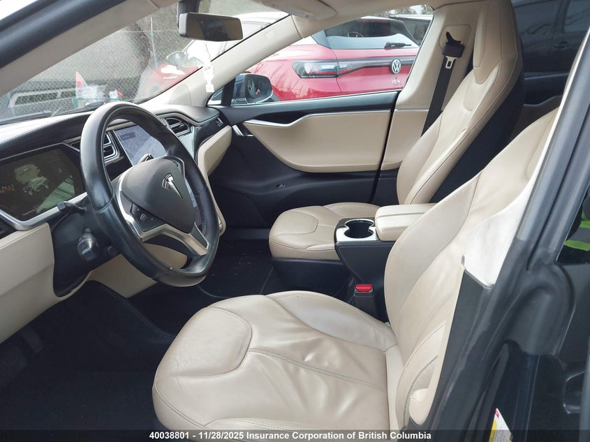 5YJSA1H19EFP32743 2014 TESLA MODEL S photo no. 5