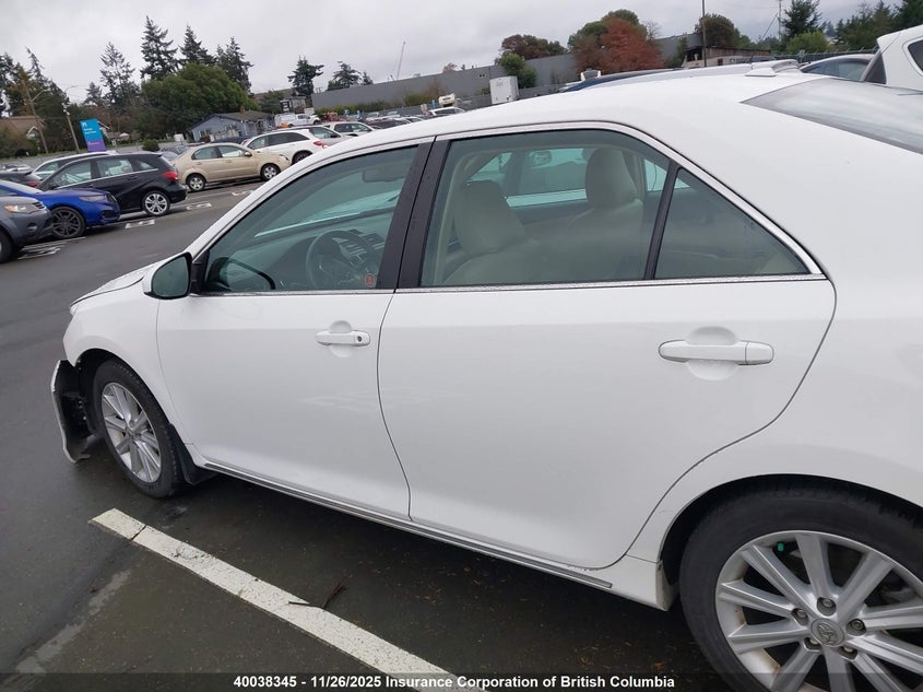 2012 Toyota Camry Se/Xle VIN: 4T1BK1FK8CU514432 Lot: 40038345