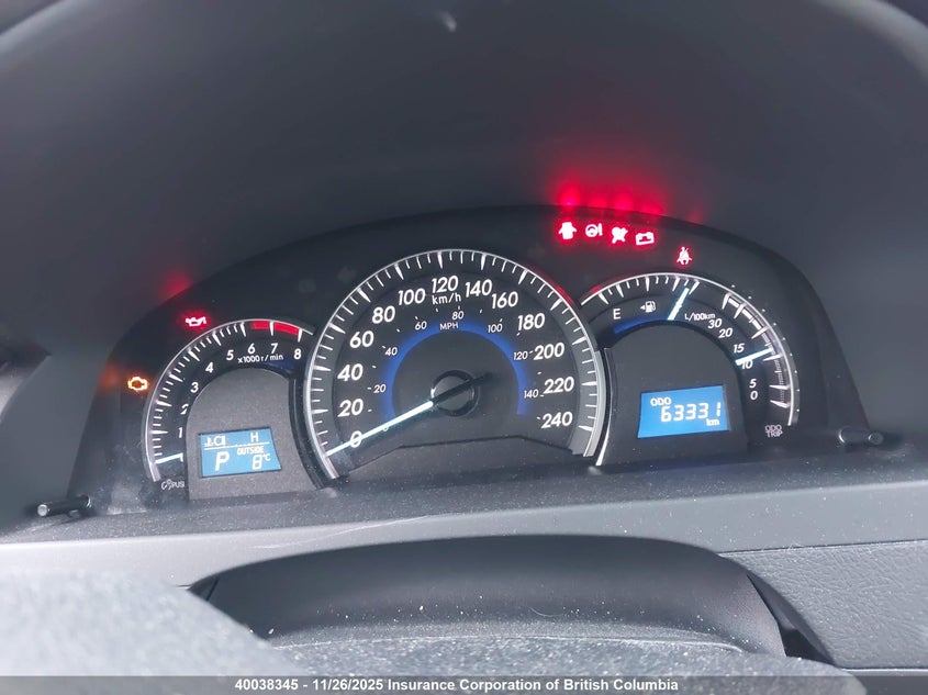 2012 Toyota Camry Se/Xle VIN: 4T1BK1FK8CU514432 Lot: 40038345