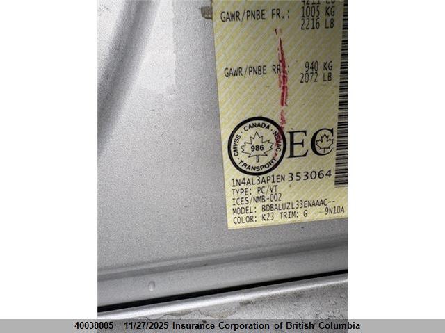 1N4AL3AP1EN353064 2014 NISSAN ALTIMA photo no. 5