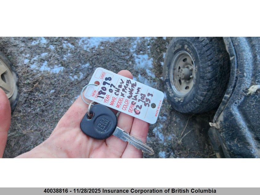 2007 Chevrolet Express G2500 VIN: 1GCGG25V371121958 Lot: 40038816