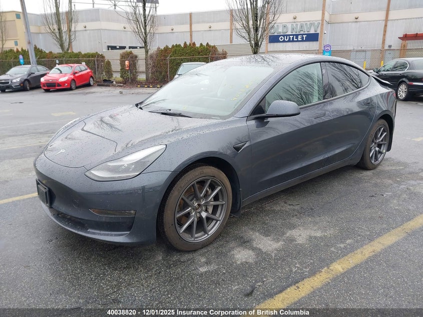 5YJ3E1EB2NF328012 2022 TESLA MODEL 3 photo no. 2